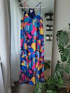 knee length dresses for ladies Pre-Loved Artelier Nicole Miller Women's Ruched Linen Dress Cobalt Size 6 –  Elle & Beck